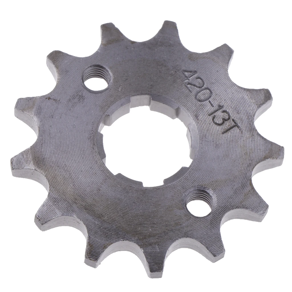 13T Teeth Front Sprocket Cog 420 Chain For 110 125 140cc  Bike