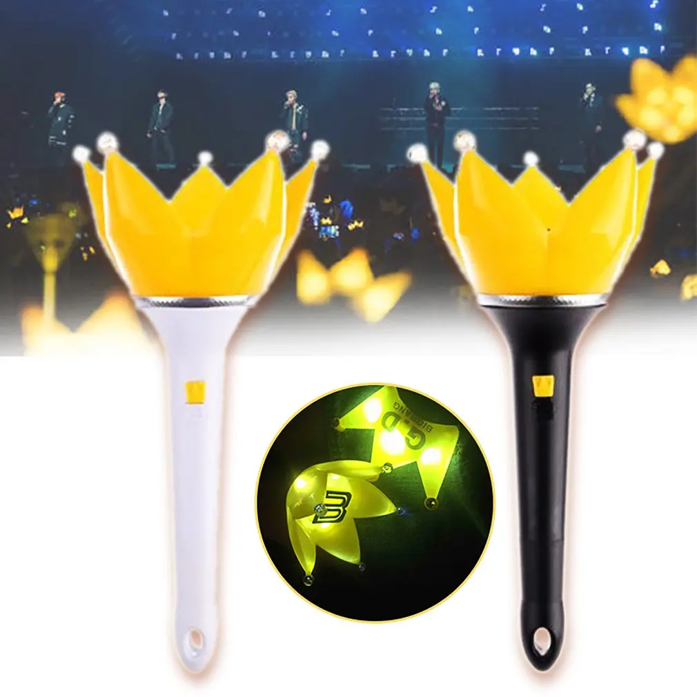 Kpop Bigbang EXO GD G Dragon VIP освещение концертов Stick Crown Lotus Lightstick Prop|Новизна освещения| |