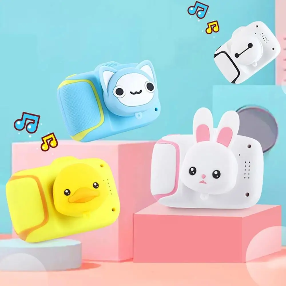 Anti-fall Mini Kids digital camera HD 1080P Cameras Video Toy Cartoon Cute Camera Photography for Kids Gift Children Camera