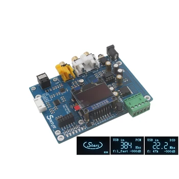 

ES9038 Q2M DAC DSD Decoder Board Supports IIS DOP 32bit 384KHz DSD512 T0157
