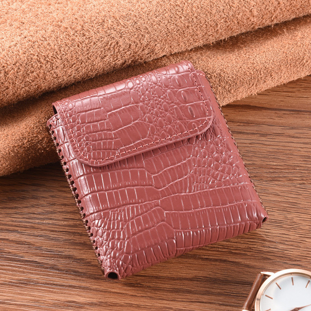 Genuine Leather Case For galaxy z Flip Cover For Moto Razr Case Pouch Protective Pouch For motorola razr 5g cases