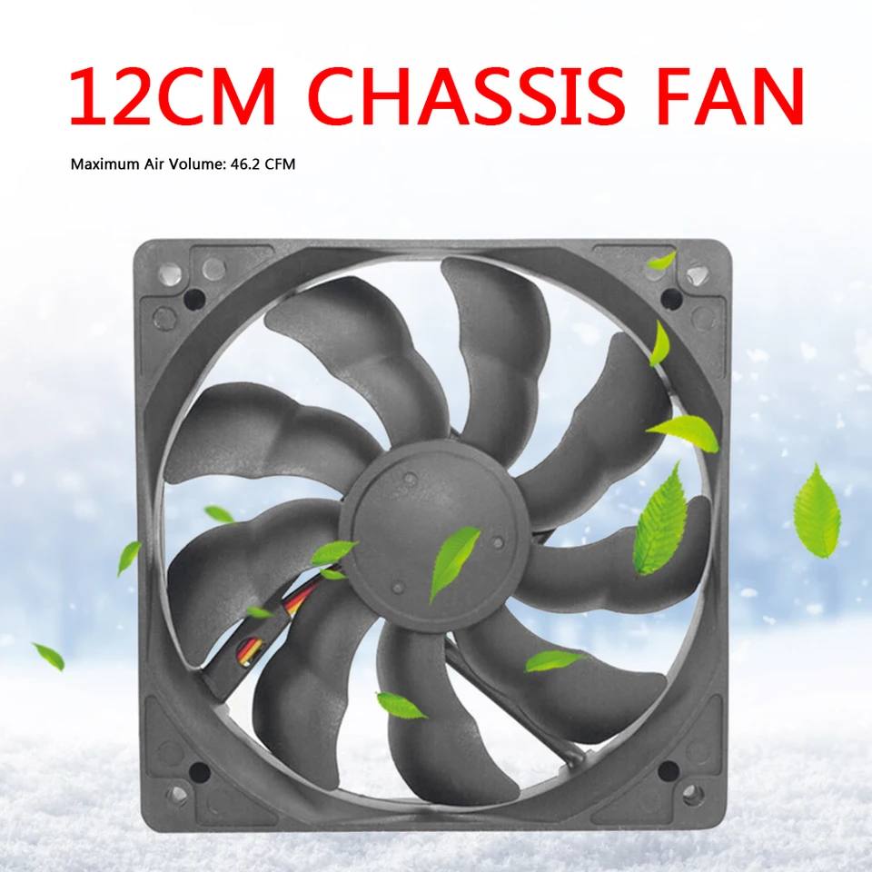 Ventola 120mm 24V 3000RPM - Raffreddamento Potente e Silenzioso