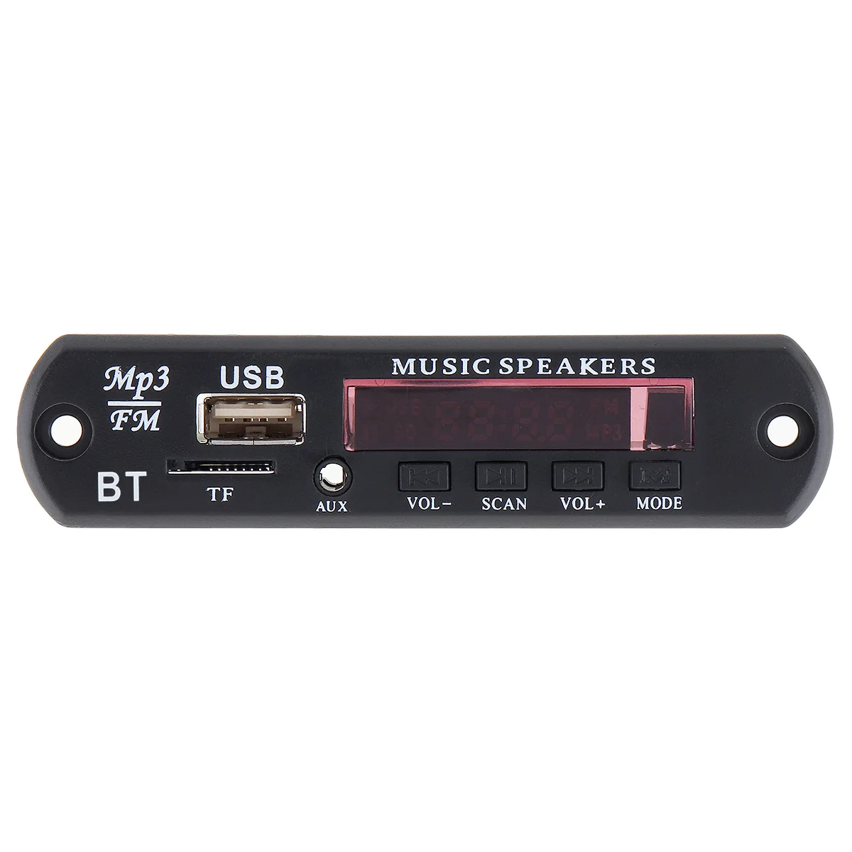12 В Подключаемая карта аудио без потерь Авто USB/SD/AUX Bluetooth MP3 декодер с цветным флэш-экраном для семейного автомобиля/DVD
