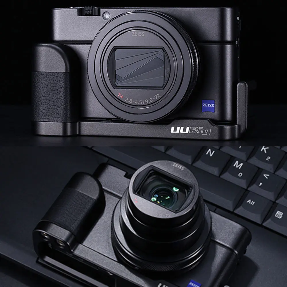 UURig R017 ручка микрофона для sony RX100 VII Vlog L Пластина холодного башмака r60