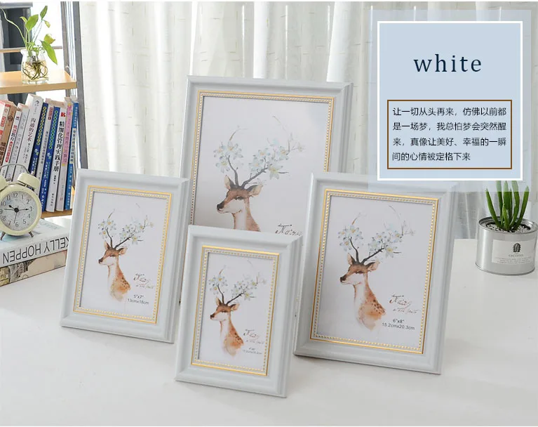 Элегантные рамки для фотографий стол декор из смолы фоторамка с прозрачным