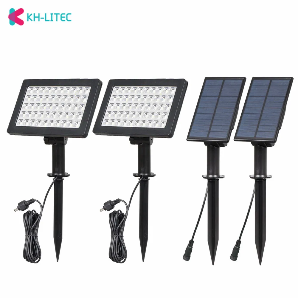 Фсветильник светодиодный на солнечной батарее для украшения сада 2 шт. | Лампы и