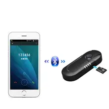 Bluetooth V4.1+ EDR hands-free автомобильный USB Bluetooth приемник стерео fm-радио