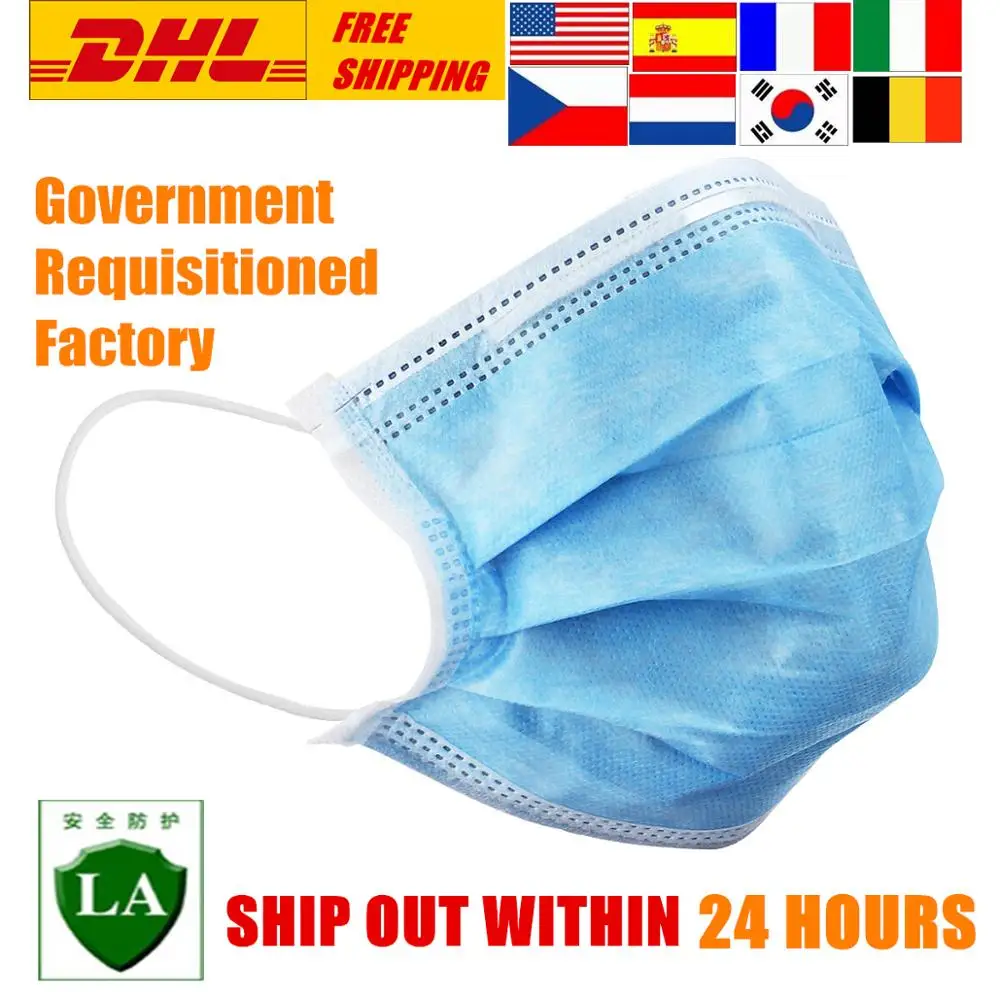 

Disposable Rousky Protective Mouth Mask For The Face Masks Respirator Anti Dust Facial Masks Filter Mondmasker Cotton Rouska