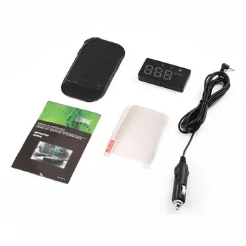 

HBX-67 Vehicle GPS Head Up Display Car Speed Voltage Display Overspeed Alarm with Wide Voltage Range & Adjustable Brightness
