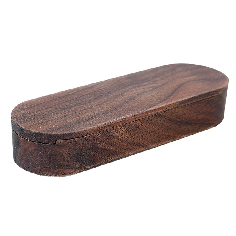 

Chinese Tea Solid Wood Portable Tea Boxes Black Walnut Beech Travel Mini Tea Caddies Teaware Tea Accessories Gift Box Packaging