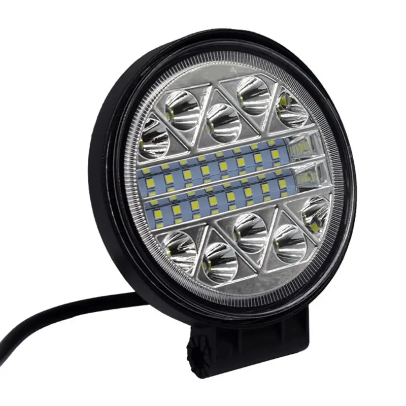 102W 32LED круглый рабочий светильник Точечный светильник бар автомобиль внедорожник внедорожные фары дальнего света X7JF