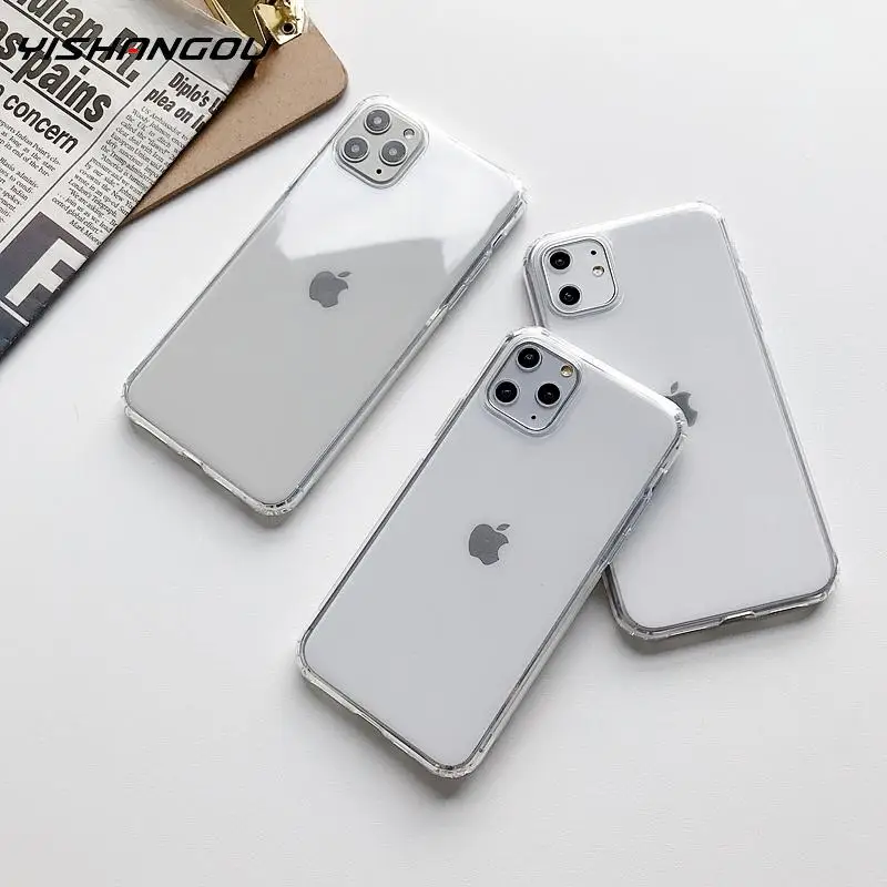 Роскошный полностью защищающий Мягкий силиконовый чехол для iPhone 11 Pro XS Max HD