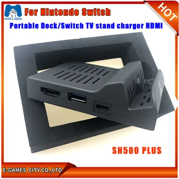 

Portable Charging Stand Mini Switch Docking Station TV Converter Charging Dock Bracket Play Stand Holder for Nintendo Switch