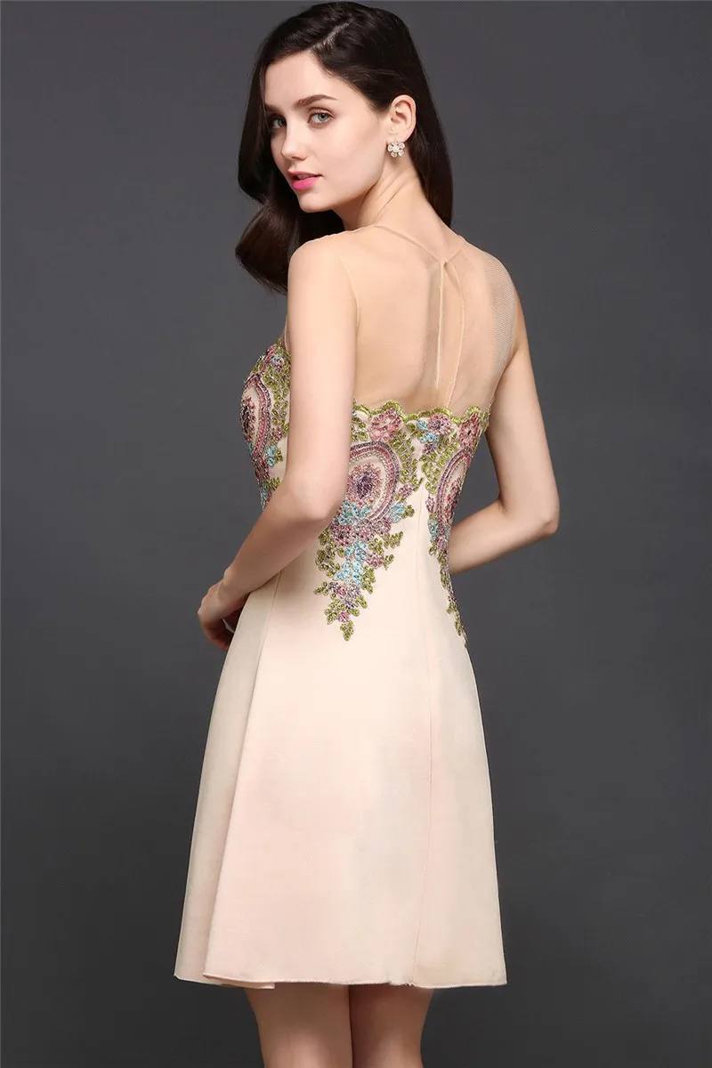 Vestido de Formatura/розовые платья с жемчугом, а-силуэт, открытая спина, вечерние платья, драпированные с блестками, vestido de festa Curto
