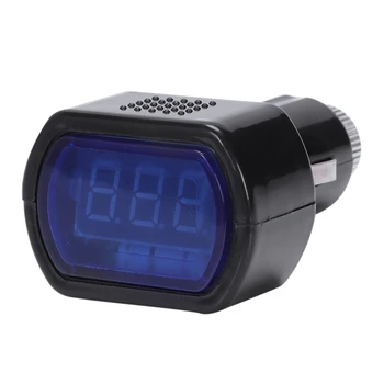 

LCD Cigarette Lighter Voltage Digital Panel Meter Volt Voltmeter Monitor for Auto Car Truck