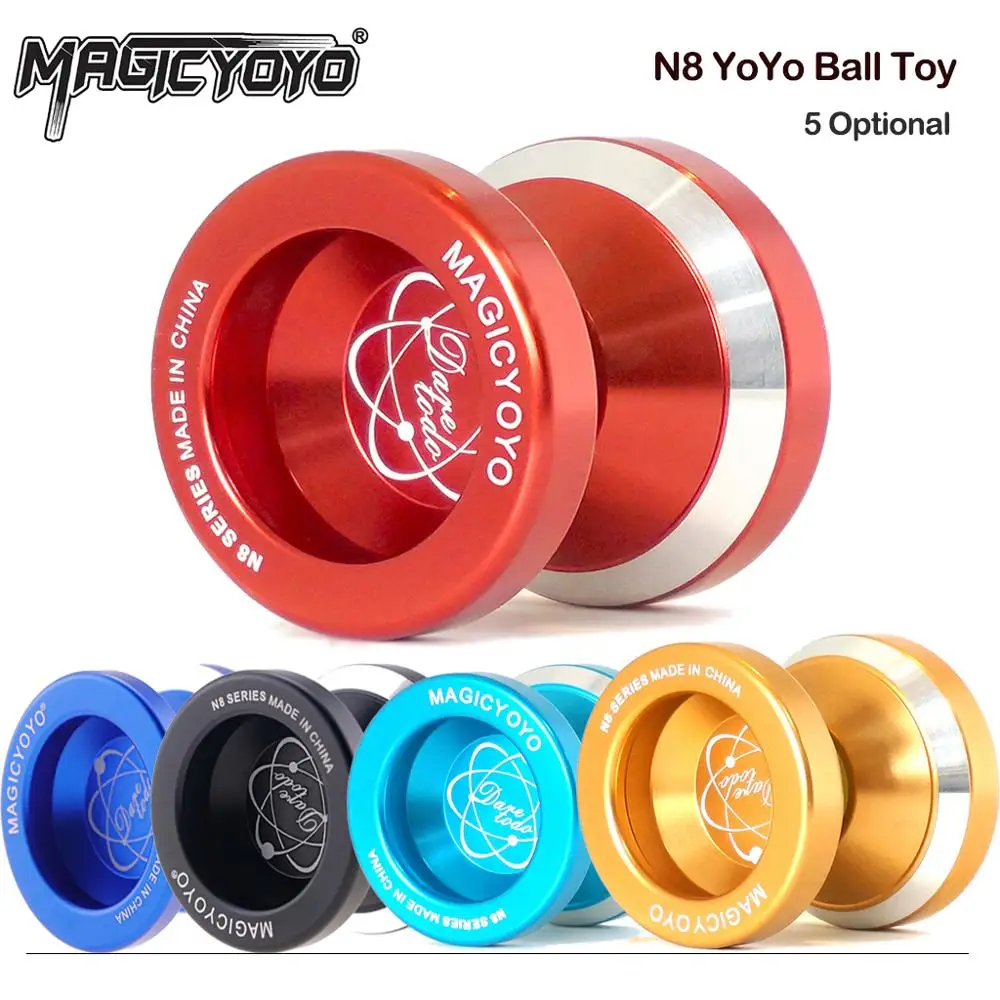 MAGICYOYO N8 йо мяч игрушка металла профессионального D47mm Ширина 41 4mm 8 шарикоподшипник