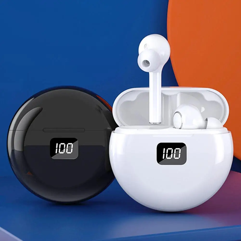 TW13 Wireless Bluetooth 5 0 Earphone In Ear Touch Control Headset with Microphone Stereo Sound LED Display Charging Box