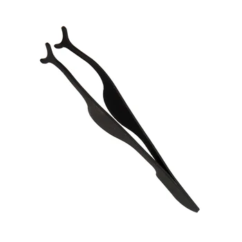 

Stainless Steel Eyelash Tweezers False Eyelash Applicator Eyelash Extensions Tweezers Beauty Tools For Easy Lash Application