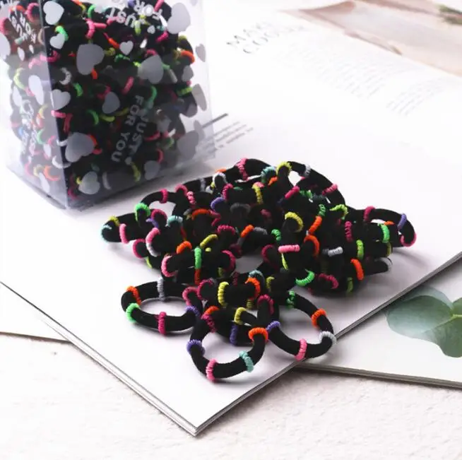 60 компл./лот 100 шт./компл. DIY многофункциональное ткани бесшовные Полотенца повязка на голову эластичная резинка для волос Инструменты для укладки волос аксессуары HA1734