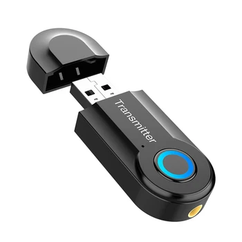

Bluetooth Transmitte Audio Adapter Wireless Bluetooth 5.0 Stereo Audio Transmitter Adapter Latest For Car TV Computer