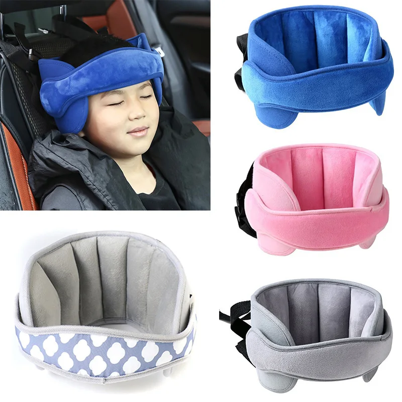 

Baby Kids Adjustable Car Seat Belt Head Support Children Fixed Sleeping Pillows Protector Travel Neck Protection Safety Headrest