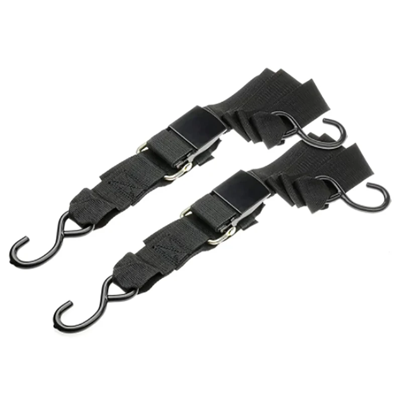 Boat Transom Tie Down Straps to Trailer Buckle Strap 1pc 2Inch X 4Feet 1200 LBS Capacity for Marine Jet Ski PWC Trailers cargo straps cargo tie down strap tie down straps lashing strap