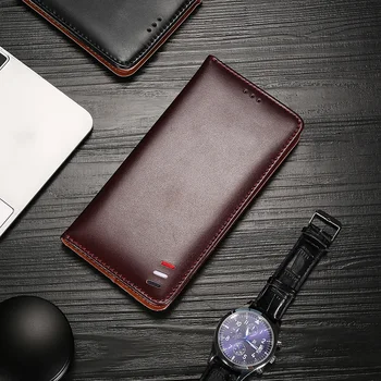 

Leather Flip Silicon Cell Phone Holster for SAMSUNG A6 plus A9 2018 A9S A9Star pro Case for Galaxy A10S M30S With Card Pocket