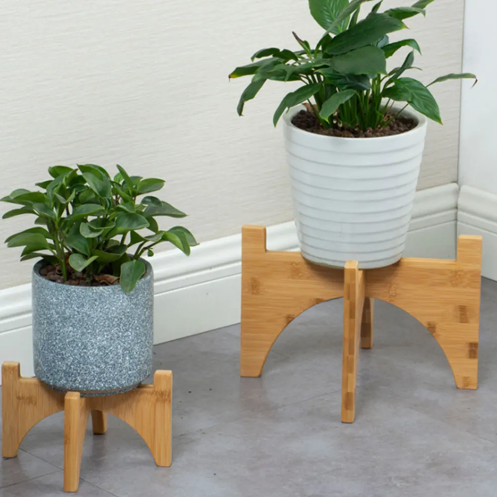 

Wood Display Garden Balcony Flower Pot Shelf Rack Holder Succulent Plant Flower Pot Holder Shelf Pot Planter Home Indoor Decor