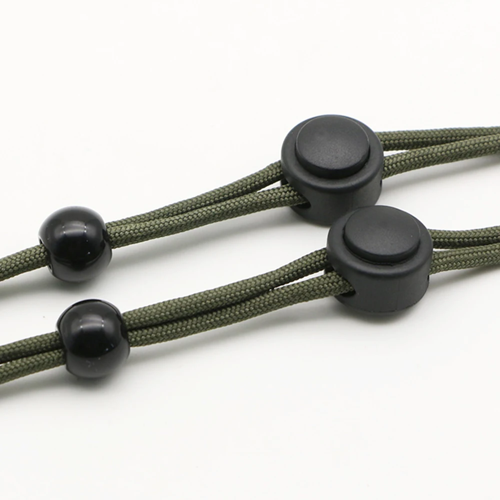 5/10Pcs 27CM 손전등 스트랩 끈 슬링 EDC 야외 도구 블랙 Paracord Ajustable 안티 토치 카메라 전화 키트에 대 한 분실