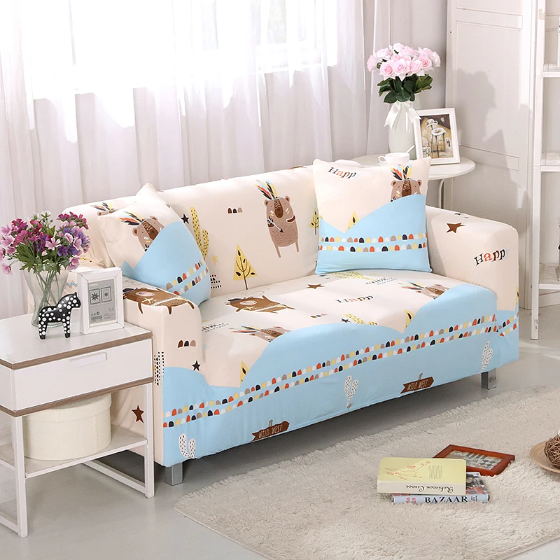 Местный диван Slipcover стрейч протектор Мягкий чехол моющийся легко уютный