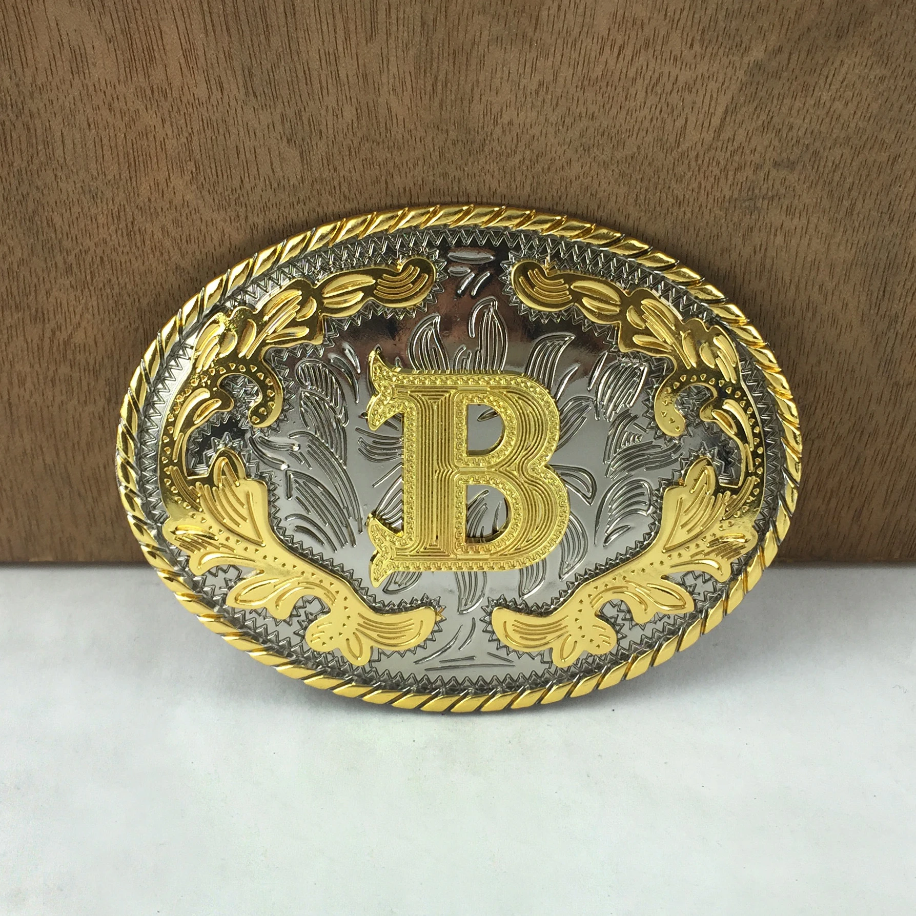 letter b belt buckle