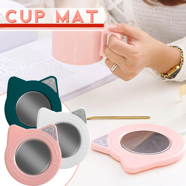 Chauffant USB Gadget Dessin Animé Silicone mince Coupe De Café Thé Boisson  usb Chauffe-Plateau Tasse Tampon Beau Cadeau - AliExpress