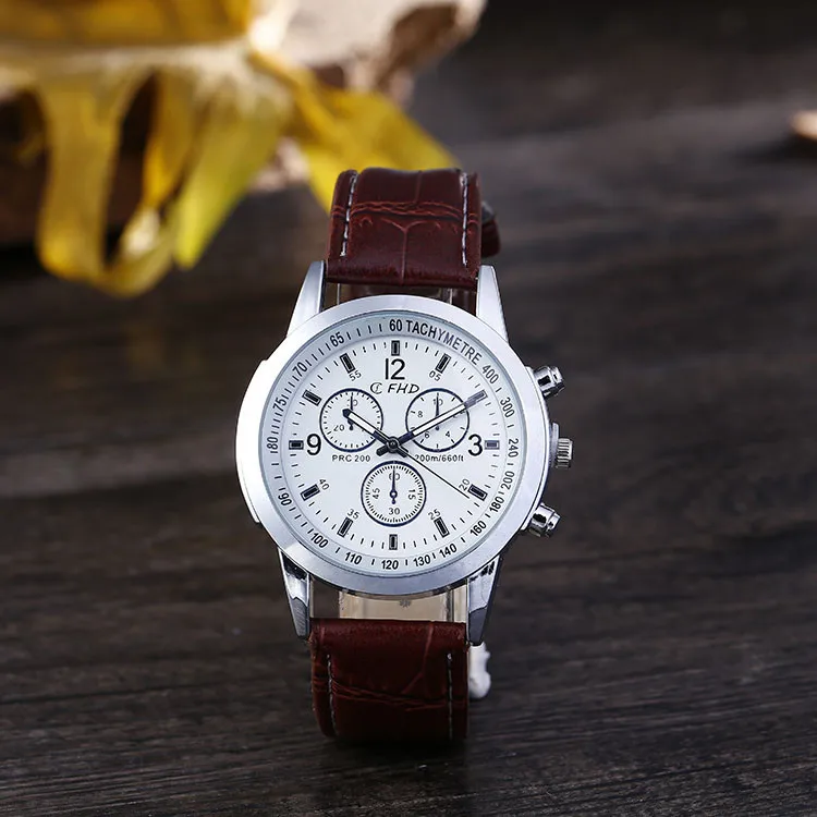 Прямая с фабрики Горячая подарок мужские часы модные кварцевые часы мужские Blueray кожаный ремень мужские часы оптом
