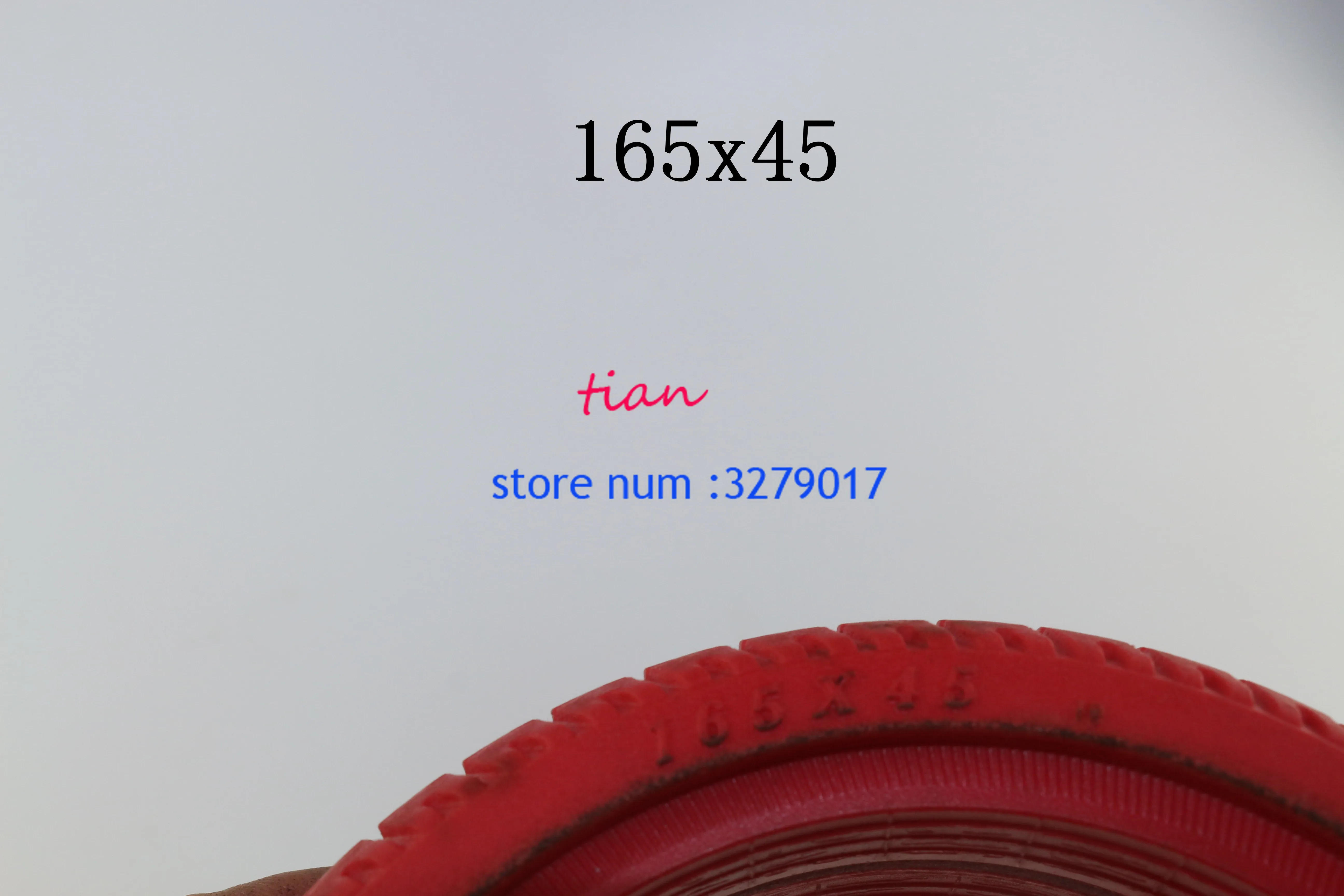 Молния Высокая твердая шина 6,5 дюймов tire165X45 для выбора для самобалансирующегося электрического скутера части мотоцикла