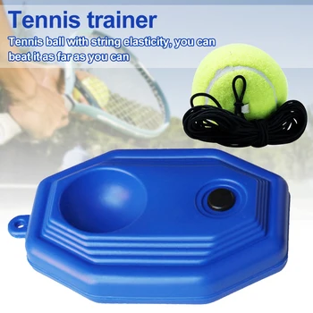 

Beginner With String Single Person Sparring Device Training Tool Baseboard Exercise Practice Balls Tennis Trainer Kick Back