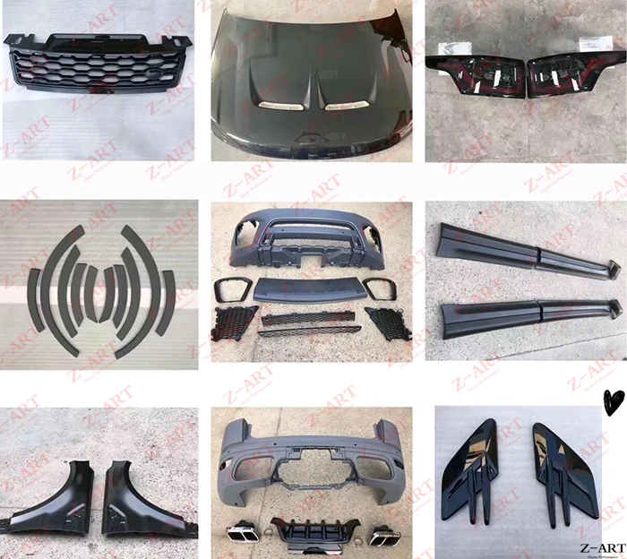 Land Rover Range Rover sport tuning body kit для Range rover sport SVR body kit для Range rover sport facelift kit