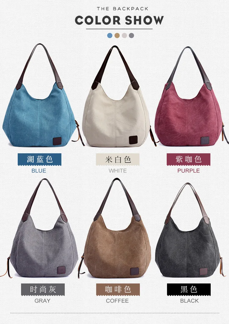 Стиль, Холщовая Сумка, женская сумка, модная, художественная, простая, корейский стиль, на одно плечо, сумка, много отделений, Повседневная
