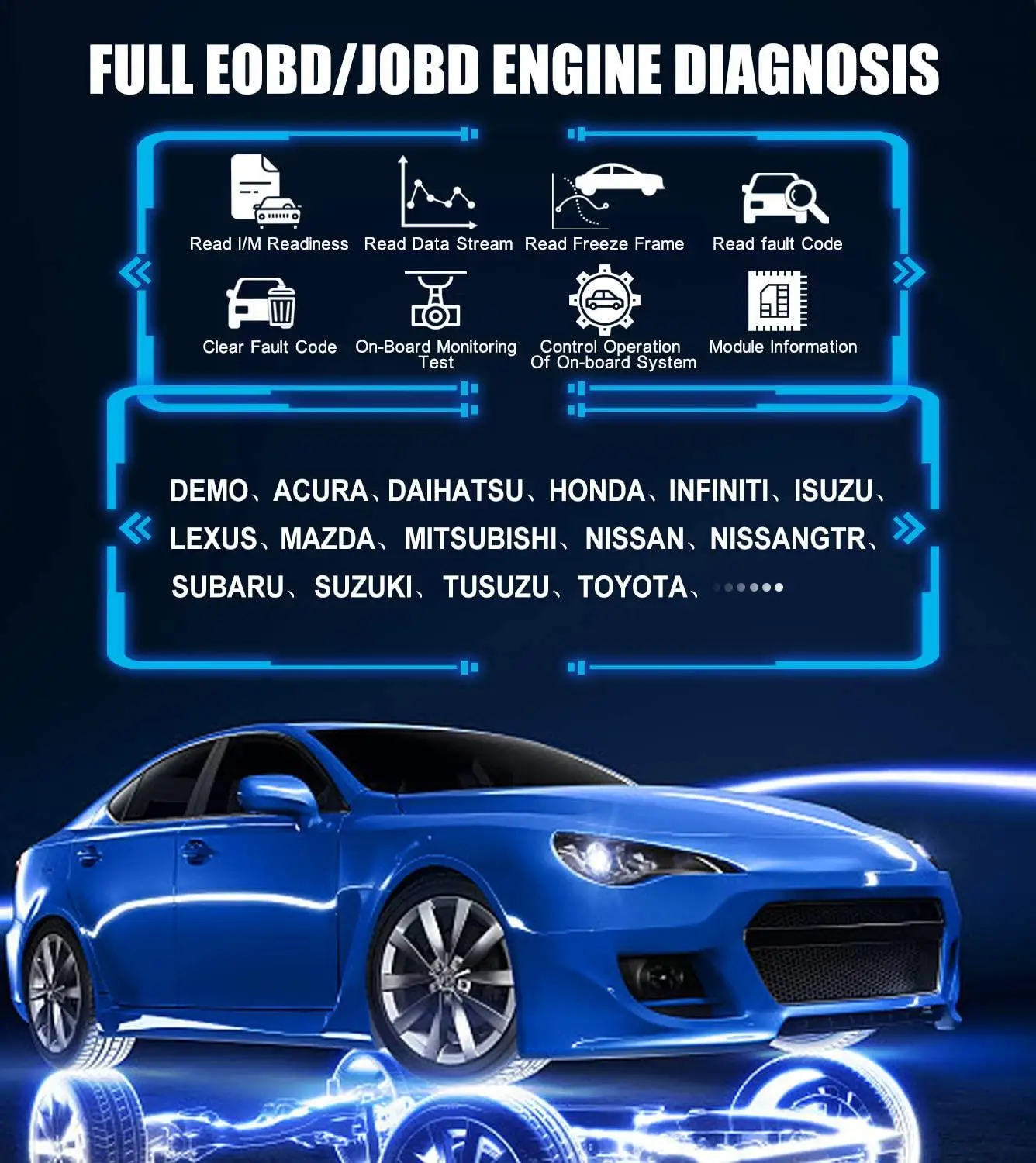 Автомобильный диагностический инструмент LAUNCH X431 CRP479 OBD2 сканер для диагностики