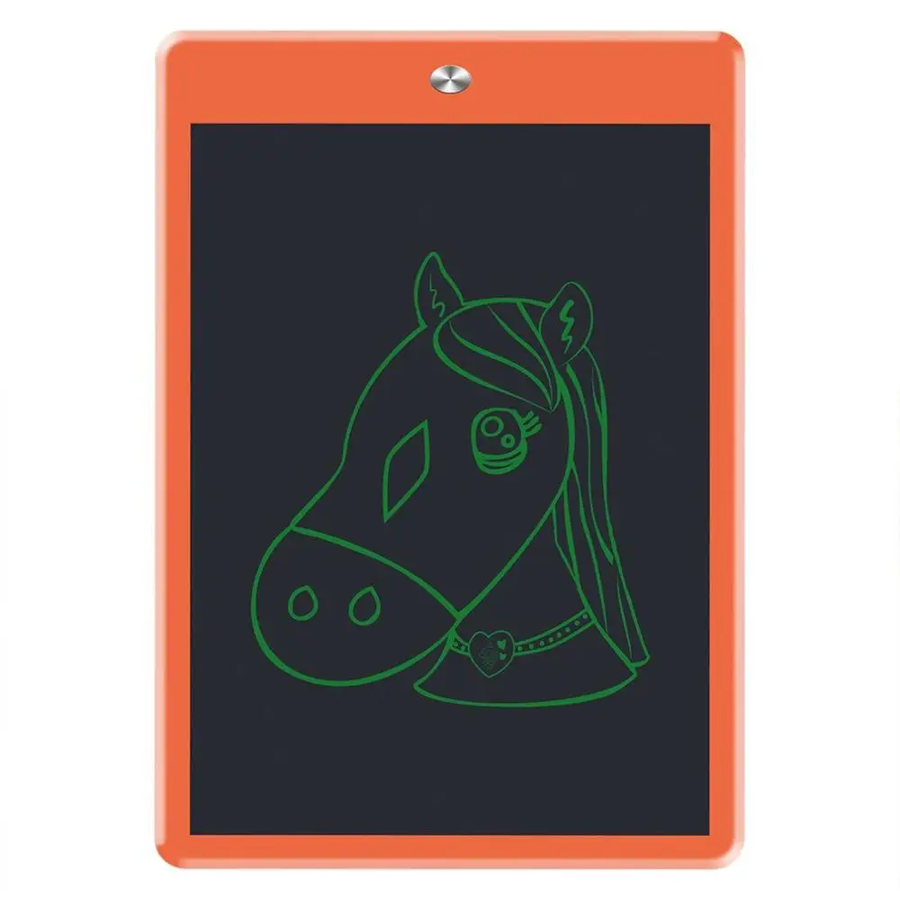 Orange 10 дюймовый планшет светодиодная подсветка энергии маленькая дощатая доска ЖК-дисплей письменная доска почерк детская доска для рисования - Цвет: Orange