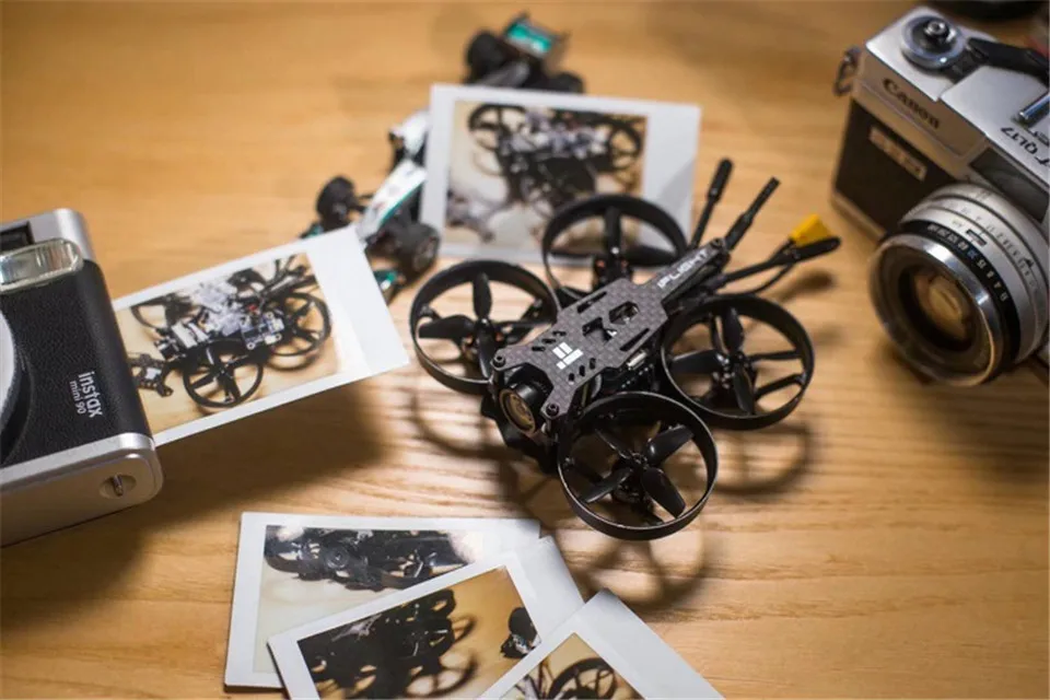 IFlight CineBee FPV Tiny WOOP 75HD 2-4S черепаха V2 w sucex F4 Контроллер полета sucex 12A 4в1 ESC sucex VTX белый черный