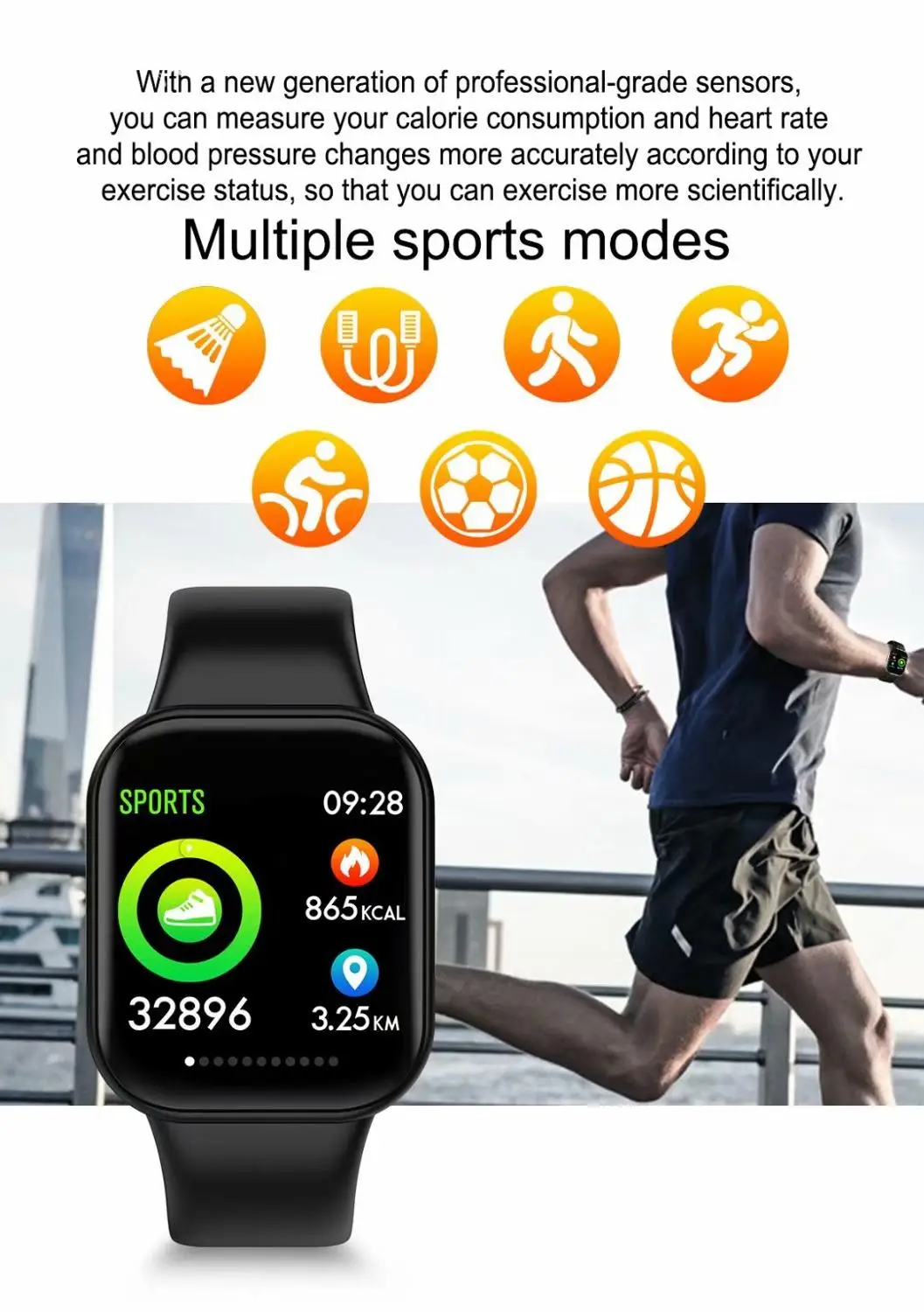 X16 Смарт-часы для мужчин для Apple Watch для женщин пульсометр кровяное давление спортивные часы фитнес-браслет Bluetooth Смарт-браслет