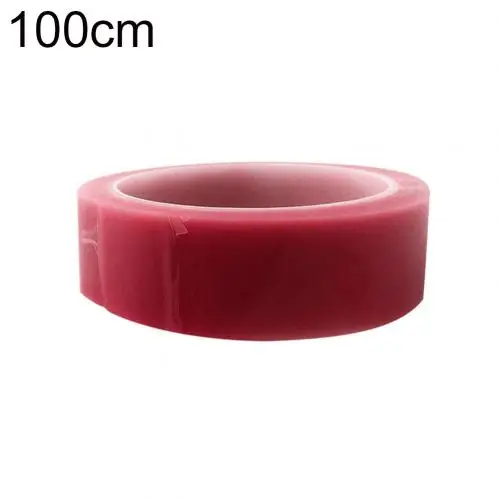 Red 100cm 1/2/3/5 м ленты Многофункциональный Многоразовые двусторонний скотч Не оставляющий следов клейкий Волшебные Ленты оборудование клеи - Ширина: Red 100cm