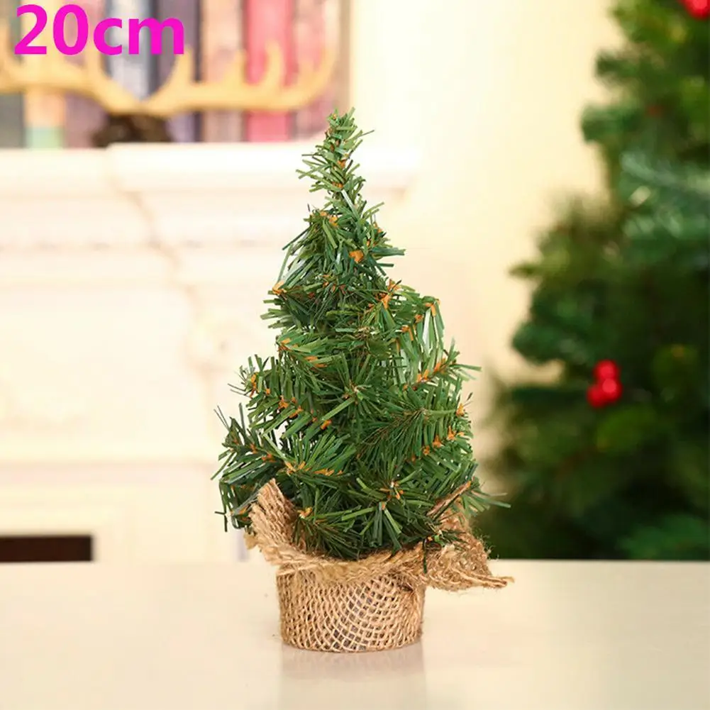 Ручной работы Рождественская елка arbol de navidad Новогодняя мини маленькая сосна adornos de navidad столовая торговый центр Декор витрины