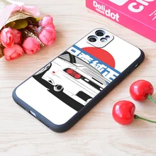 Capa para iphone s13 o fabricante da nuvem imprime a maçã mate macia