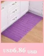 Zeegle Living Room Carpet Anti-slip Kitchen Rug Bathroom Carpet Absorbent Long Hallway Rug Indoor Mat Washable Bedroom Carpet