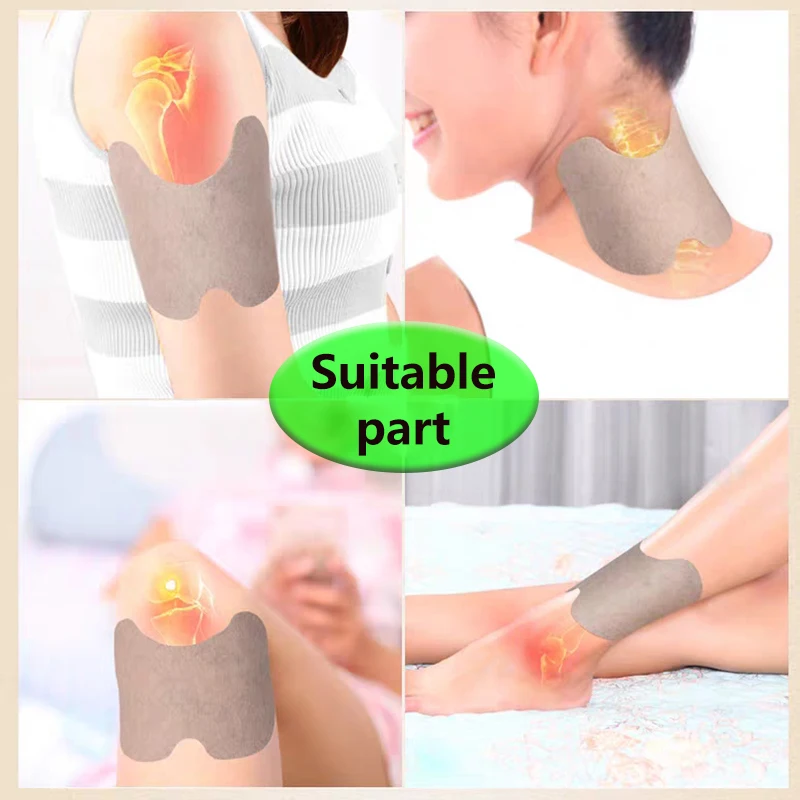12pcs/lot New Knee Plaster Sticker Wormwood Extract Knee Joint Ache Pain Relieving Rheumatoid Arthritis Patch A177
