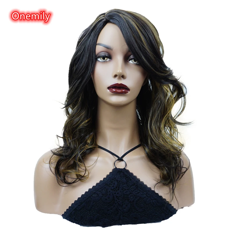 

Женский парик с длинными волнистыми волосами, 18 дюймов