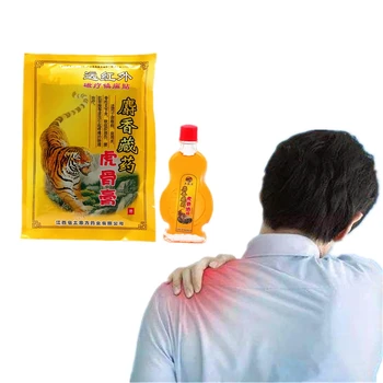 

White Tiger Balm Oil Rheumatic Leg Pain Frozen Shoulder Osteoarthritis Bone Spurs Cervical Spondylosis Pain Relief Essential Oil