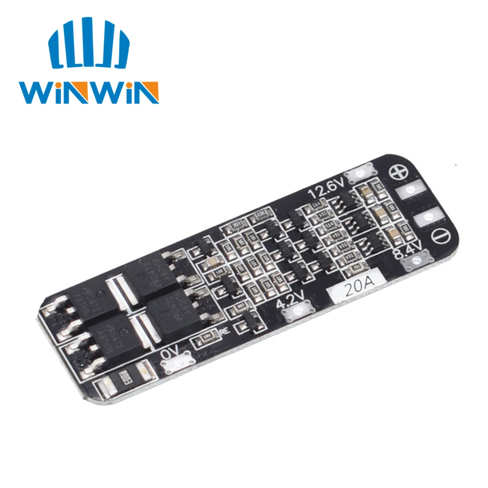 3S 20A Li-ion Lithium Battery 18650 Charger PCB BMS Protection Board 12.6V Cell 59x20x3.4mm Module
3S 20A Li-ion Lithium Battery 18650 Charger PCB BMS Protection Board 12.6V Cell 59x20x3.4mm Module