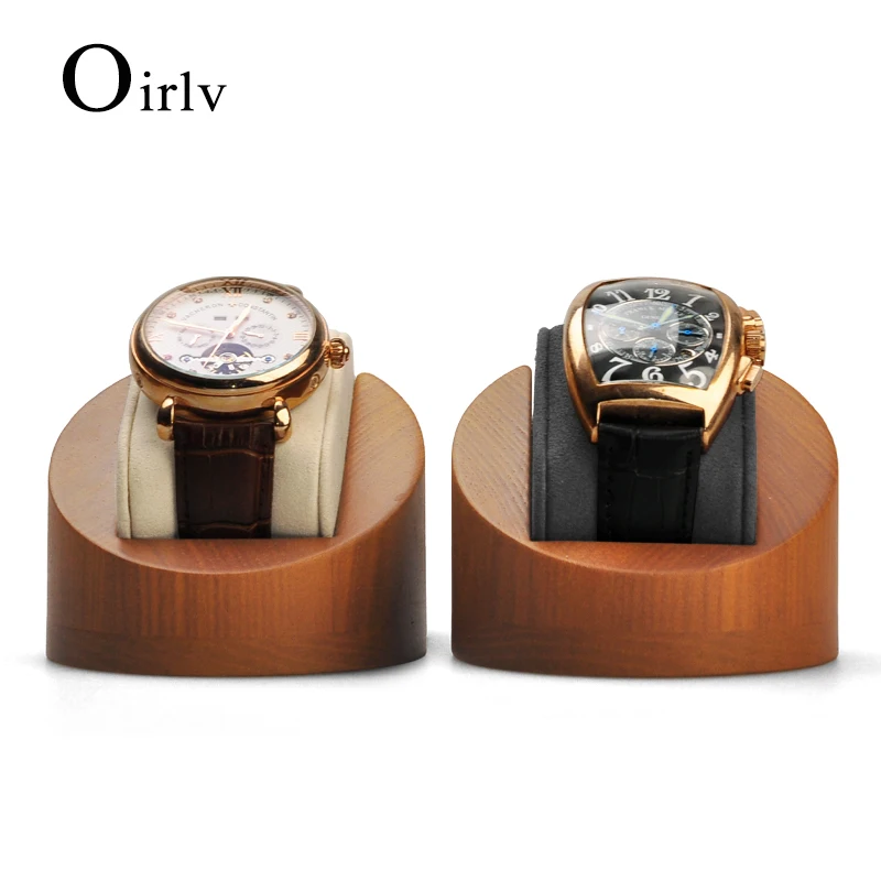 

Oirlv Watch Organzier Solid Wood Watch Display Case Bracelet Display Box Jewelry Display Stand Watch Show Rack 2020 New